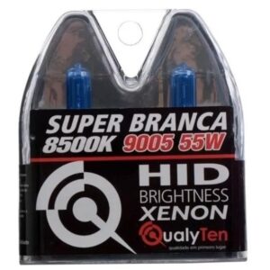 KIT LÂMPADA SUPER BRANCA HB3 9005 8500K
